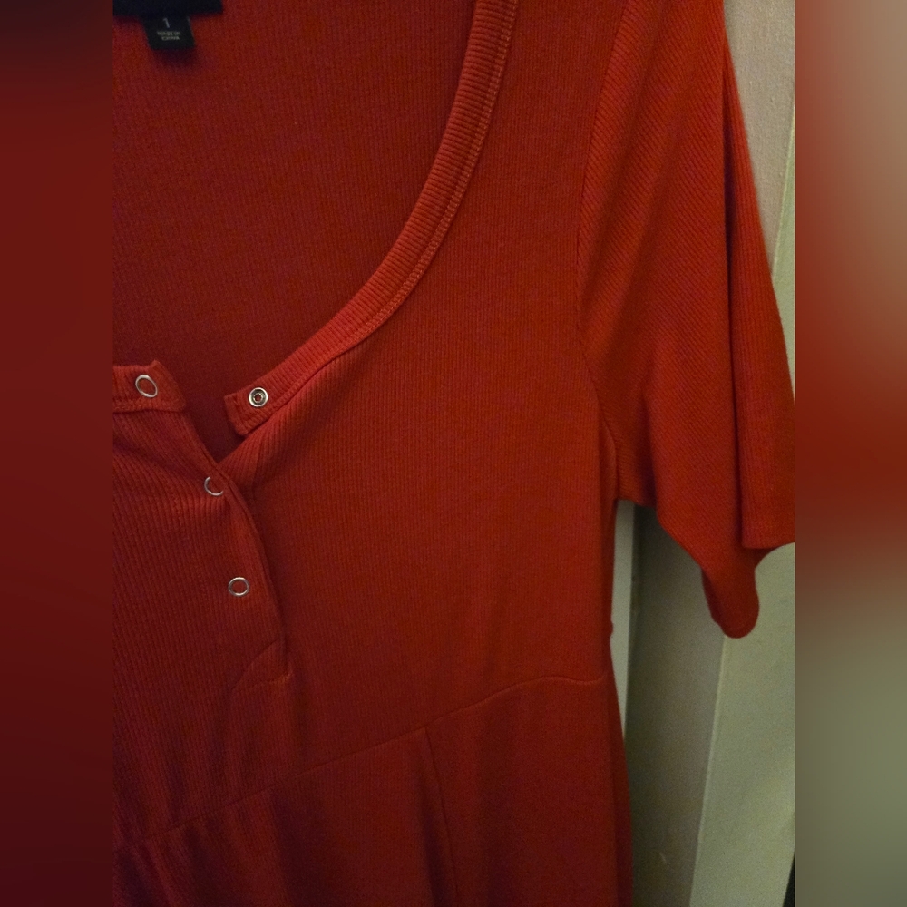 Torrid 1x Skater Dress Euc